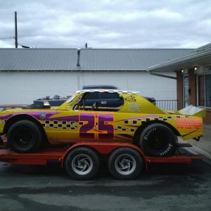 Our Sponsered Race car