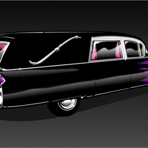 Hearse Illustration