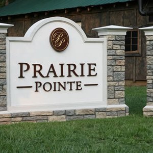 residential entrance sign 012