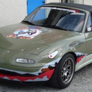 Miata wrap for Grassroots Motorsports Magazine.