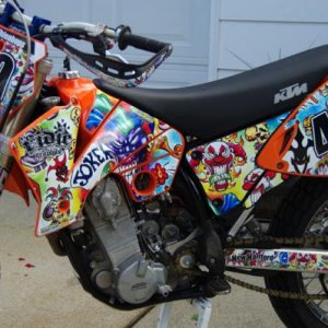 KTM 03 SX wrap