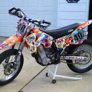 KTM 03 SX wrap