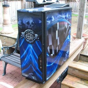 A friends pc case wrap