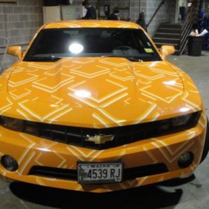 2010 Camaro vehicle wrap11