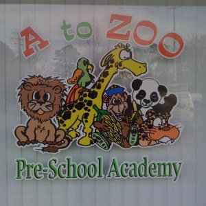Digital printed full color logo for local pre-school