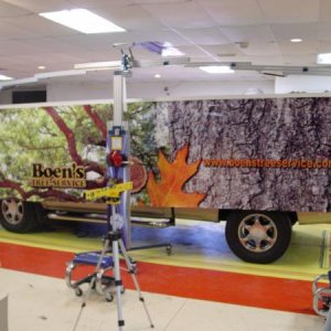 Now you can wrap a 24 foot long vehicle unassisted.