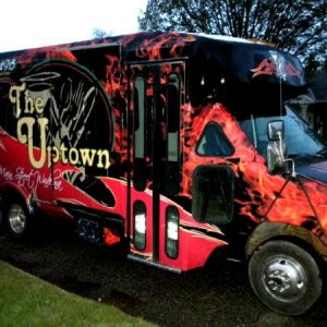 The Uptown Party Bus by Pro Skinz & Design customizing.