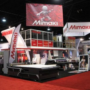 Mimaki trade show.