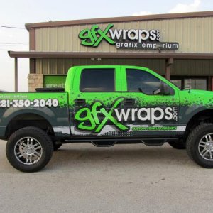 GFX Wraps Shop Truck