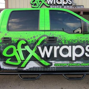 GFX Wraps Shop Truck