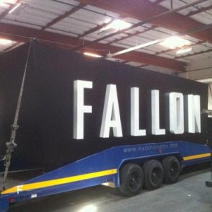 top section of "FALLON GATEWAY" ready to leave shop