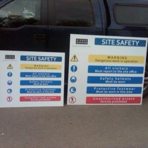 safety signs