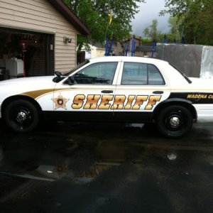 County Sheriff cruiser