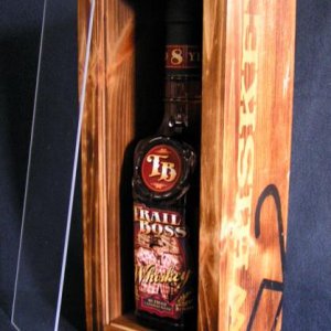 Custom Whiskey Bottle Labels & Display Gift Box