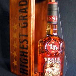 Custom Whiskey Bottle Labels & Display Gift Box