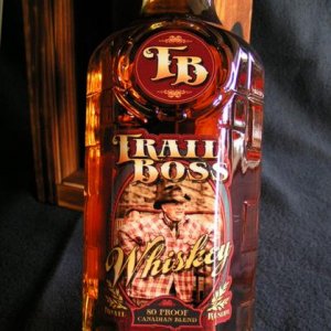 Custom Whiskey Bottle Labels (front)