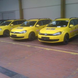 Fleet Wrap with Yellow and Lettering!