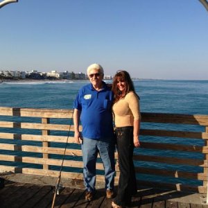 Gigi and Fred on Pier