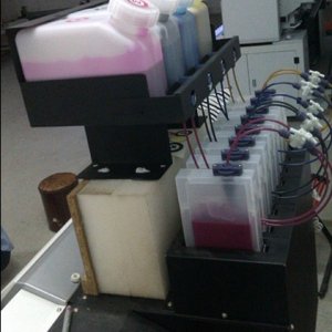 vertical bulk ink system