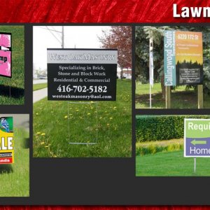 Lawn Signs