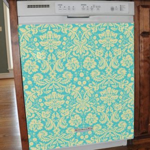 Damask Dishwasher Cover