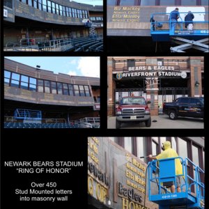 BEARS Stadium LETTERING