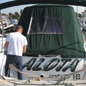 boat lettering