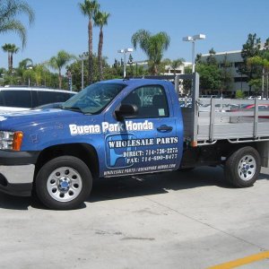 buena park honda truck wrap