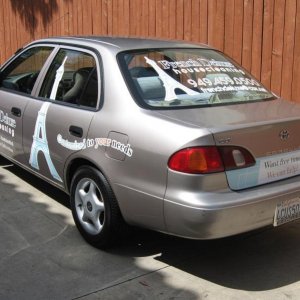 french deluxe vehicle lettering