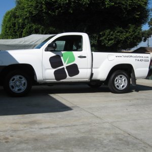 total office online truck graphics