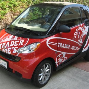 trader joes car wrap