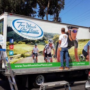 TWOP vehicle wrap