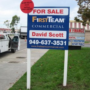 first team commercial signage