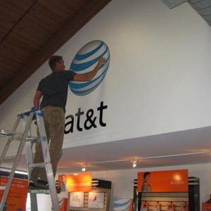 att wall graphic