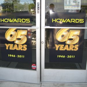 howards window decals