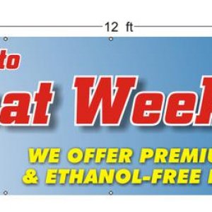 3 x 12 boat week banner