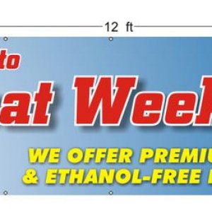 3 x 12 boat week banner