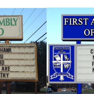 School Symbol and Sign Upgrade