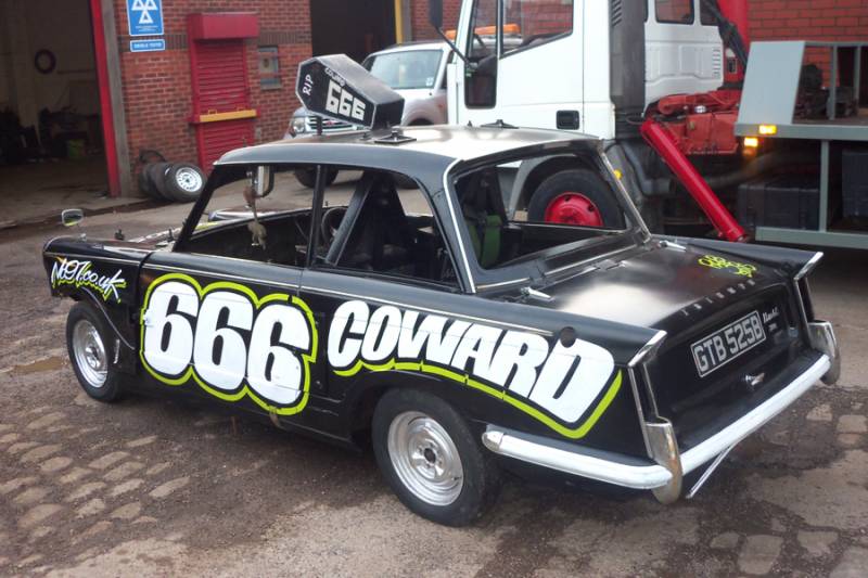 1972 Triumph Herald banger Racing