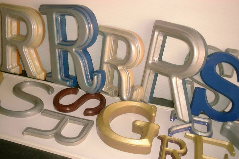 3D FOAM & PVC LETTERS