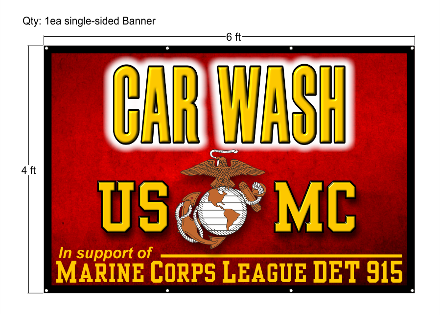4 X 6 Car Wash Banner