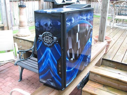 A friends pc case wrap