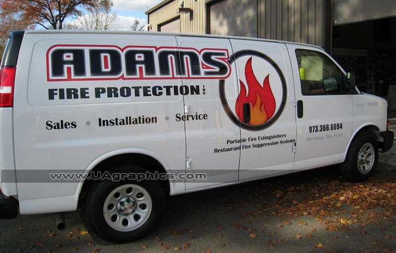 adams fire van