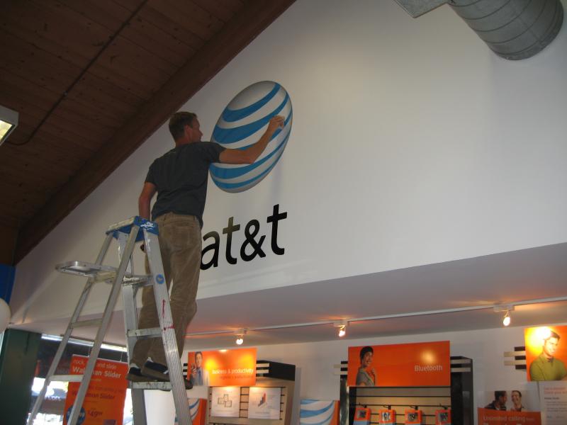 att wall graphic