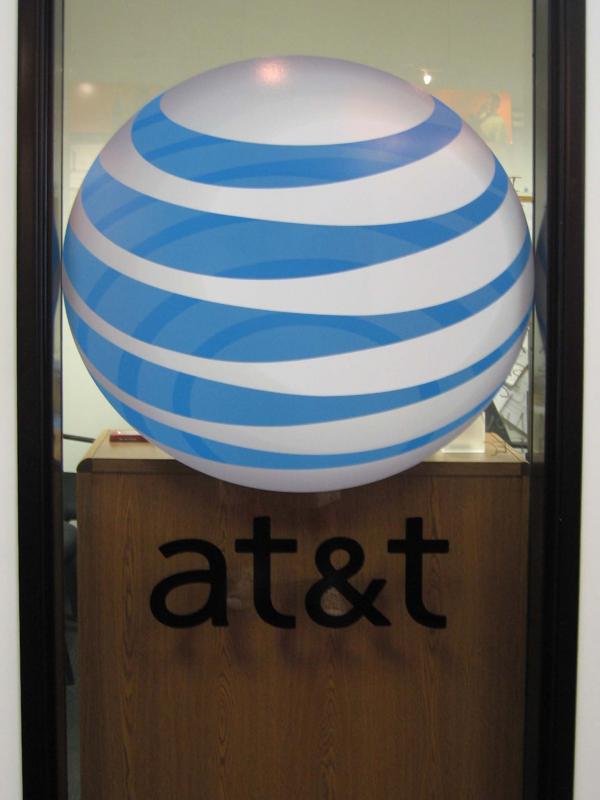 att window decal