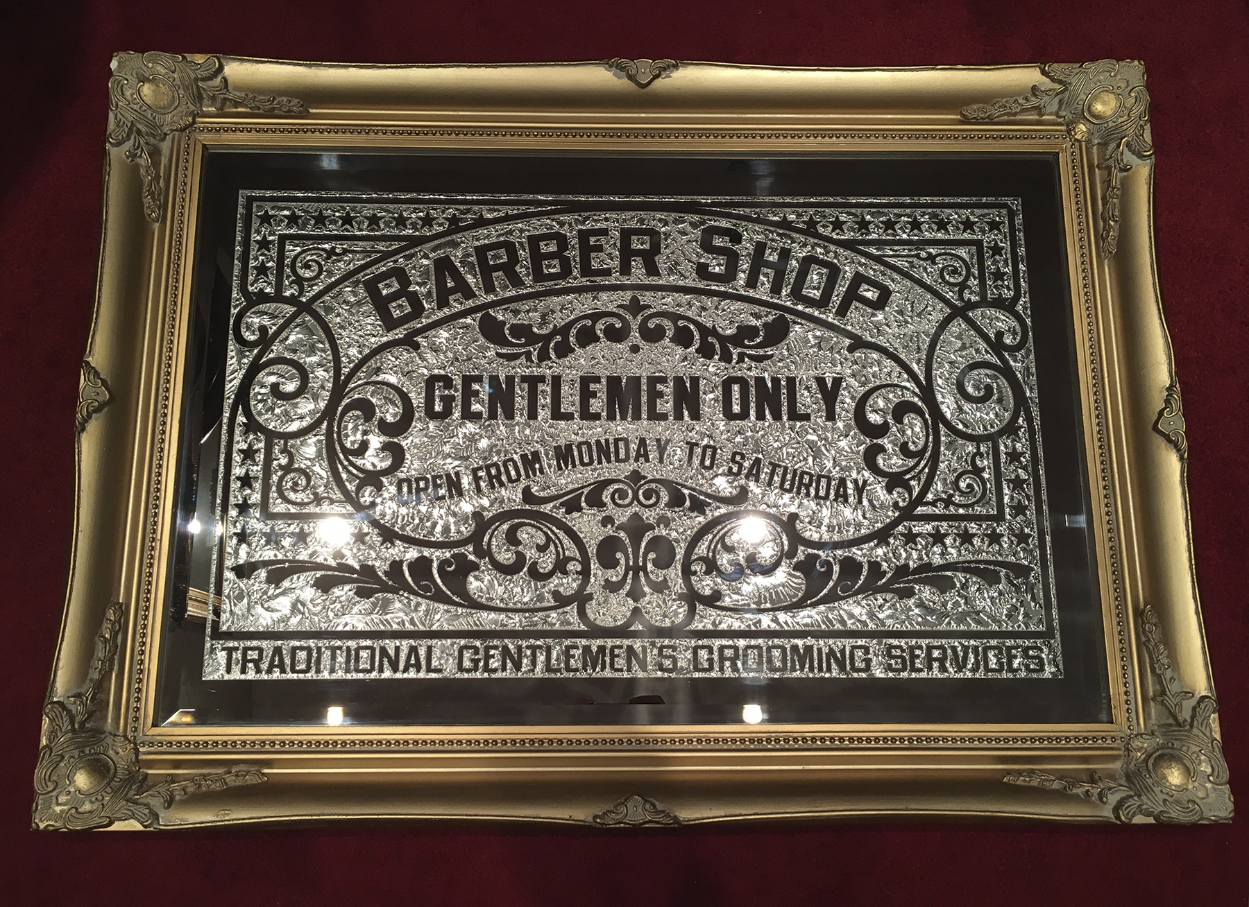 Barbershop sign