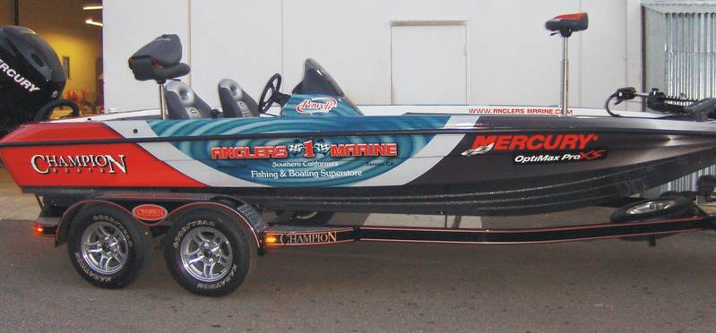 Bass Boat Wrap