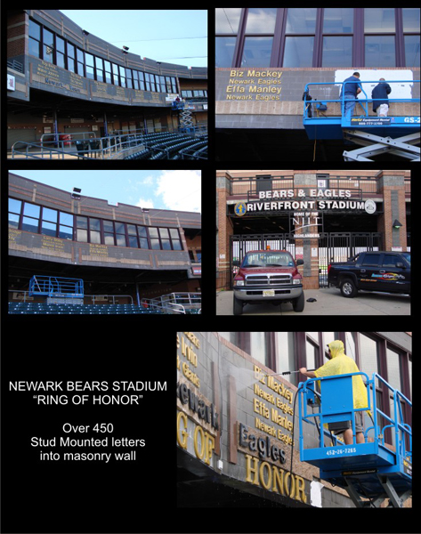 BEARS Stadium LETTERING