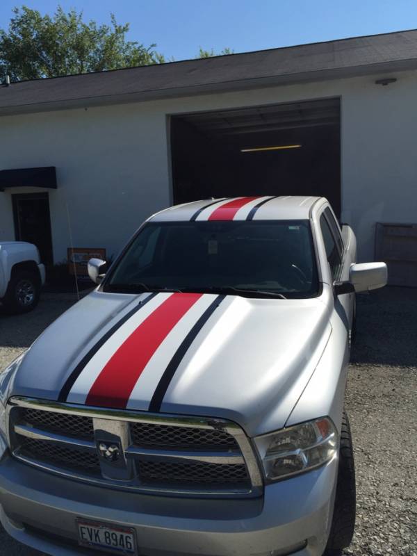 Buckeye Hood Stripe