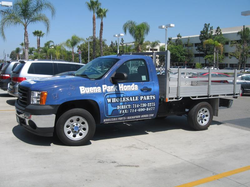 buena park honda truck wrap